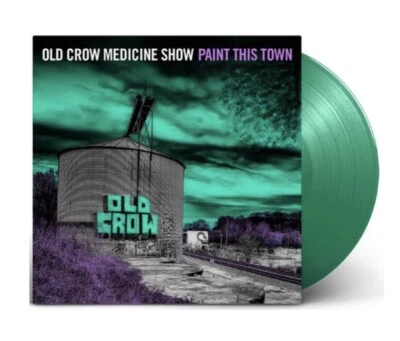 Old Crow Medicine Show Paint This Town, Translucent Emerald Green Vinyl SEALED! - Image 1 of 2