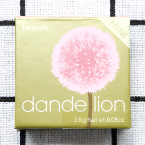 Benefit Dandelion Blusher Baby Pink Brightening Face Blush Powder 2.5g Mini