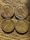 2- 1982-d Small Date 2- 1982-d Large Date Pennies $10.95 Free Ship.