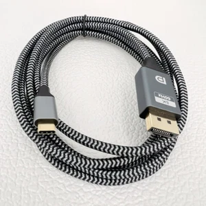 1.7M USB C auf Displayport 1.4 Kabel 8K 4K Typ C auf DP Adapter für Macbook Pro - Bild 1 von 12