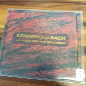 NIGEL KENNEDY : Plays Bach With The Berliner Philharmoniker    > VG+ (CD) - Bild 1 von 3