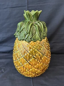 Vintage Metlox California Pottery Pineapple Cookie Jar - Picture 1 of 6