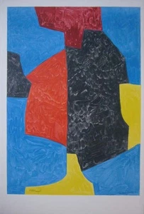 Serge Poliakoff "Composition" Lithograph - Picture 1 of 1