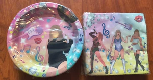 Juego de 24 platos de fiesta de cumpleaños Taylor Swift + servilletas Swiftie - Imagen 1 de 1