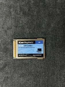 3Com Megahertz 10/100 LAN Cards PC Card With Xjack Connector Model 3CXFE575CT - Picture 1 of 2