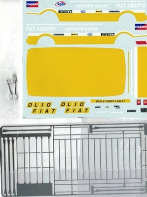 Transkit 1/43 FIAT 242 ASSISTENZA FIAT ABARTH OLIOFIAT 1975/77 Arena Tk054 - Immagine 1 di 2