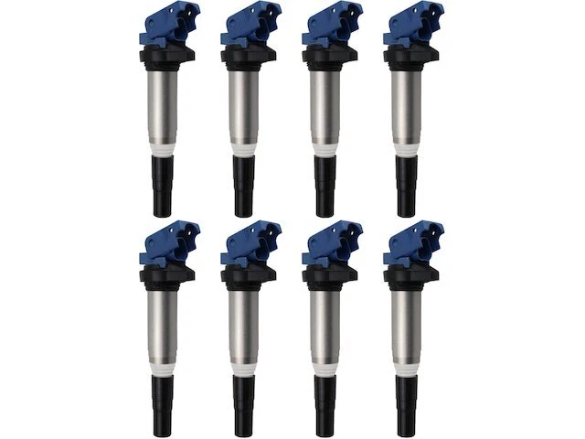 Juego de bobinas de encendido TRQ para BMW 650i Gran Coupé 2013-2016 4,4 L V8 63ZYYY Foto 1 de 1