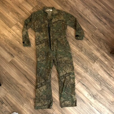 Vintage Walls Realtree Camo Ripstop Jumpsuit Coveralls Size Large Regular 42-44 - Image 1 of 4