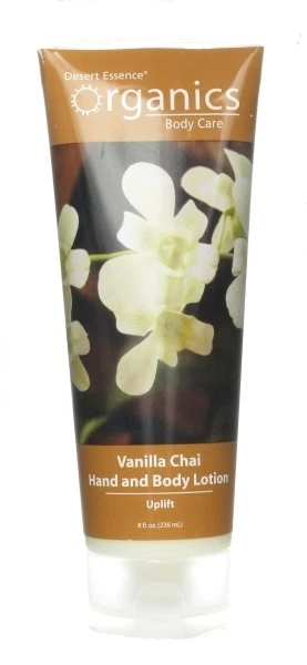 Desert Essence Organics Vanilla Chai Hand and Body Lotion