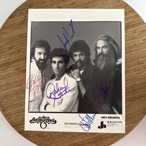 Foto promocional publicidad prensa firmada real autografiada de The Oak Ridge Boys 8x10 - Imagen 1 de 5