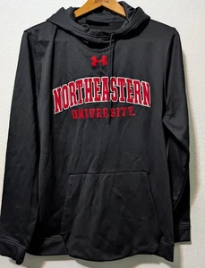 Under Armour Northeastern Huskies Hoodie Sweater Herren Large NCAA Pullover (921) - Bild 1 von 3
