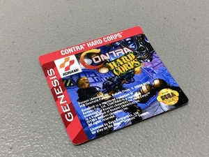 Contra Hard Corps (Sega Genesis) Replacement Label - Picture 1 of 1