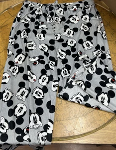 Herren Mickey Mouse Pyjamahose Nachtwäsche Schlafanzug Hose Jogginghose XL - Bild 1 von 12