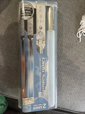 Dual Glow Sabers 2 Game Enhancing Glow Saber Extension for Wii Remote -DreamGear - Image 1 of 4