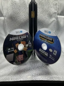 Minecraft Wii U Bundle (Nintendo Wii U) Discs Only Tested Scratches* - Picture 1 of 5