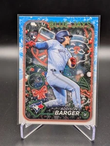 2024 Topps Holiday ADDISON BARGER #H181 Rookie RC Toronto Blue Jays - Picture 1 of 2