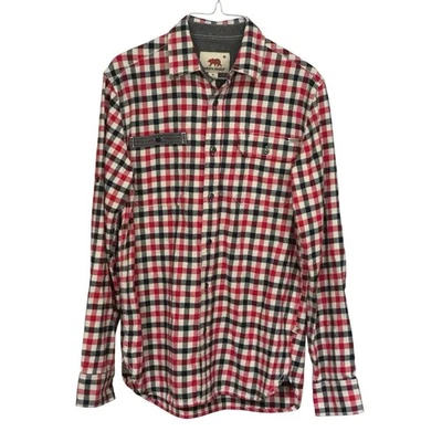 Dakota Grizzly Shirt Medium Plaid Multicolor Flannel Shacket Outdoors Lumberjack - Image 1 of 4