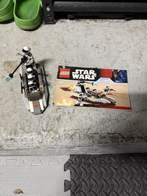 LEGO Star Wars 7668 Rebel Scout Speeder (99% Complete) (With Instructions)