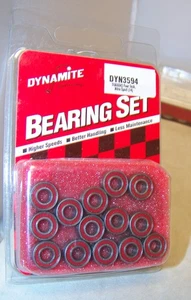 VINTAGE DYNAMITE TRAXXAS 4-TEC NITRO SPORT REDSEAL BALL BEARING SET 14 NIP 3594 - Picture 1 of 2