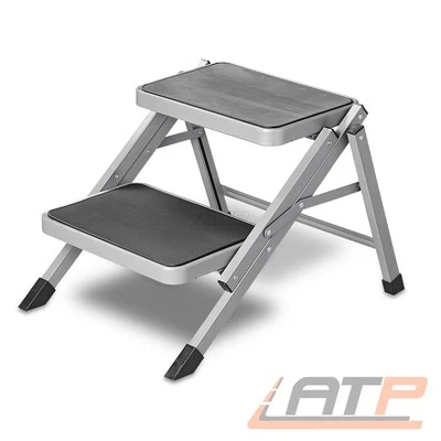 PROPLUS DOPPELTRITTSTUFE 2 STUFEN FALTBAR TRITTSTUFE STAHL DOPPELTRITT WOHNWAGEN CAMPING