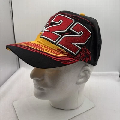 Cat гонки Ward Burton #22 черный желтый крюк петля NASCAR - Изображение 1 из 4