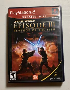 Star Wars: Episode III 3 Revenge of the Sith PS2 Complete Tested Free Shipping - Picture 1 of 2