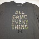 Under Armour Hunt Hunting All Camo Everything Camouflage Tee T Shirt Womens Xl