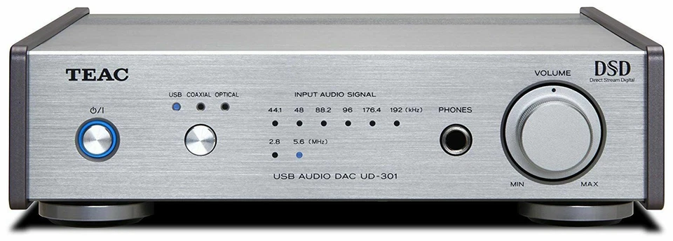 TEAC dual mono over Lal USB-DAC Reference UD-301-SP Silver - Image 1 of 1