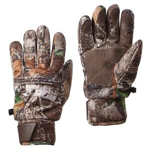 Men's Realtree Edge, Heat Retention, Waterproof, Size L/XL Heavyweight Gloves