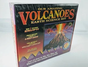 1998 Educational Volcanos Geowissenschaften Kit fabrikversiegelt  - Bild 1 von 6