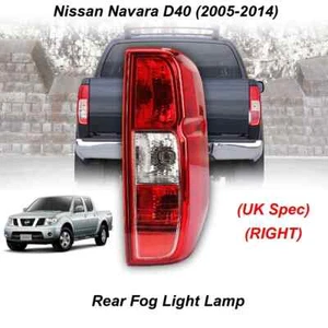 Nebelschlussleuchte rechts Fahrerseite für Nissan Navara D40 2005 bis 2015 UK Spec - Bild 1 von 13