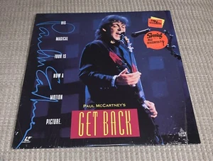 Paul McCartney: Get Back (Live, Laserdisc, 1993) DIGITAL SOUND IN SHRINK! - Picture 1 of 2