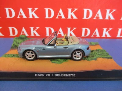 Die cast 1/43 Modellino Auto 007 James Bond BMW Z3 Spider - Goldeneye - Immagine 1 di 4