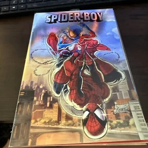 Spider-Boy #1 Kaare Andrews Foil Variant Marvel Comics NM 2023 - Picture 1 of 10