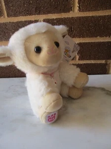 Build A Bear Buddies Mini White 8" Lamb-Rabbit Jingle Bell Charm on Necklace - Picture 1 of 4
