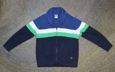 Janie And Jack Boys Cardigan Sweater - Size 4 - EUC - Image 1 of 4