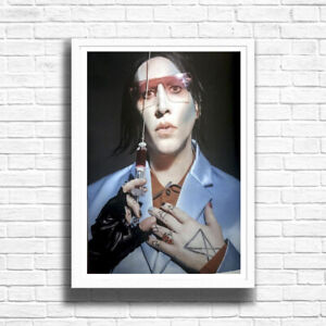 Marilyn Manson Wall Art Print Poster Interior Decor Picture High Quality Size A4