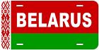 Belarus 1995-2012 Flag with Country Name Novelty Car Tag License Plate