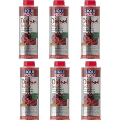 6 uds enjuague diésel 500 ml aditivo combustible diésel protección contra la corrosión Liqui Moly 5170