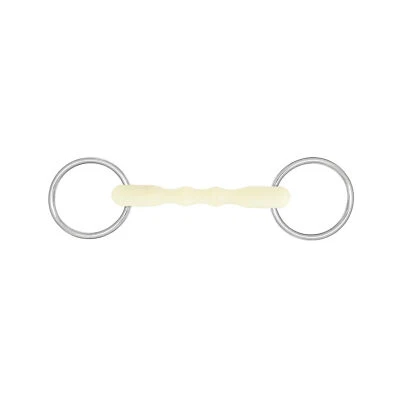 HAPPY MOUTH BIT Shaped Mullen Durable Flexible Mouth Loose Ring for Horse, Sizes - Image 1 of 4
