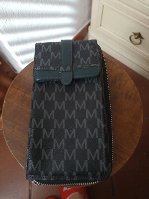 Portafoglio Donna Con Porta cellulare Nero - Immagine 1 di 4