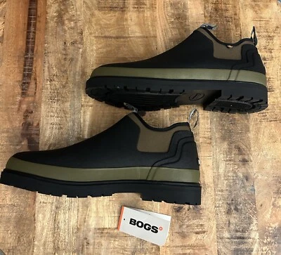 Bogs Outdoor Shoes Mens Tillamook Bay Casual Rubber Black Size 14 - Image 1 of 4