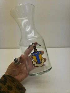 Alpha Tau Omega Glass Wine Decanter, Alpha Tau Omega Barware Decanter Glassware - Picture 1 of 4