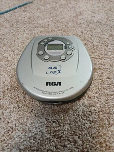 Vintage RCA RP-2365C Silver Portable Compact Discman CD Player 45 ESPX Working - Picture 1 of 4