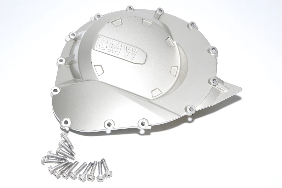 11-22 Bmw K1600GT K1600GTL tampa lateral do motor da embreagem com parafusos fabricante de equipamento original  - Imagem 1 de 4