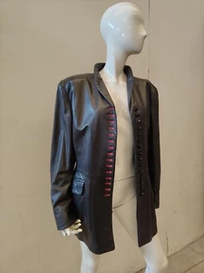 LEDERJACKE GIANFRANCO FERRE DAMEN VINTAGE - GR. 42 - Bild 1 von 17