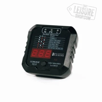 UK MAINS SOCKET TESTER 240V TEST PLUG IN SOCKET SAFE FAULT EARTH LIVE NEUTRAL - Image 1 of 4