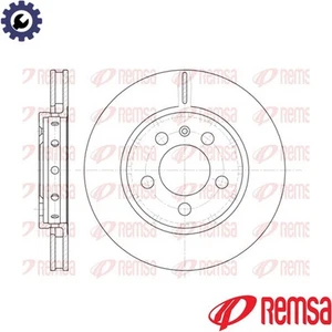 2x BRAKE DISC 6646.10 FOR VW GOLF/IV BORA NEW/BEETLE/Convertible AUDI A1 A3 2.8L - Picture 1 of 8