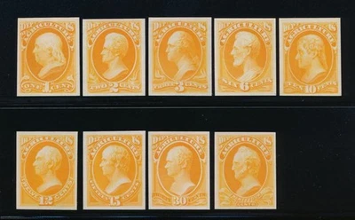 UNITED STATES (US) O1-O9P3 AGRICULTURE VF INDIA PROOF SET - Image 1 of 2