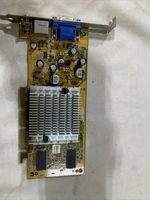 Used Tested  Asus V8170MAGIC/64MB AGP Video Card | VGA S-Video Composite - Image 1 of 4